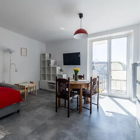 Red Accent Cosy Apartment